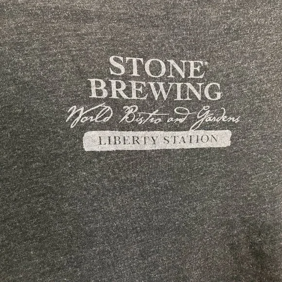 Stone Brewing LADIES TEE (Stone Liberty Station Bistro Staff shirts) --NEW - Picture 4 of 6